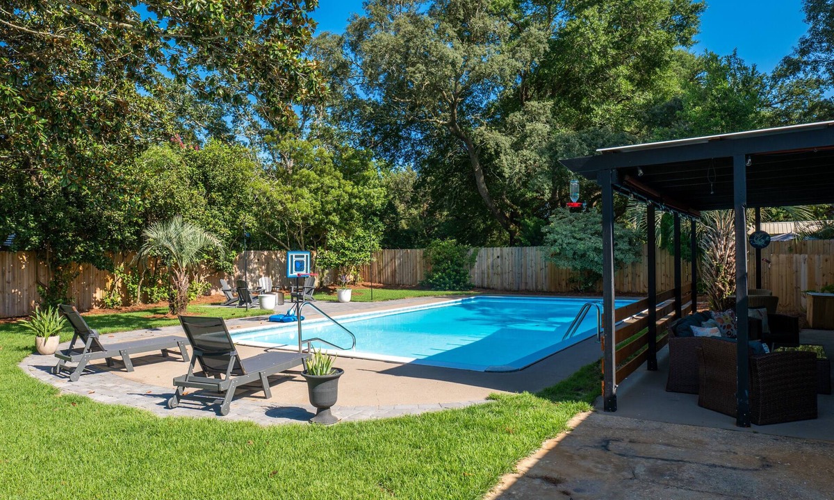 Fort Walton Beach House | 4 BR, Private Pool/Hot Tub, Pet Friendly, 5 mi to the Beach, Quiet Neighborhood!