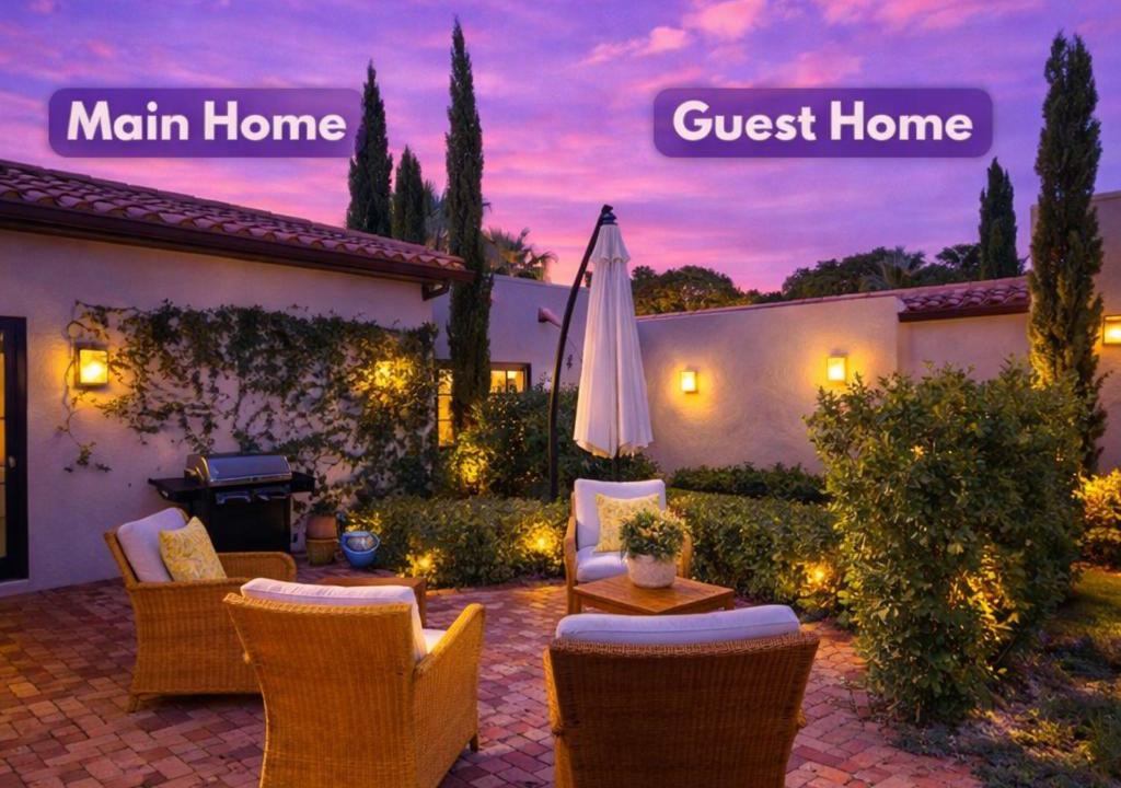 Old Northwood Historic District House | 4BR Gated Compound w Guest House & BBQ