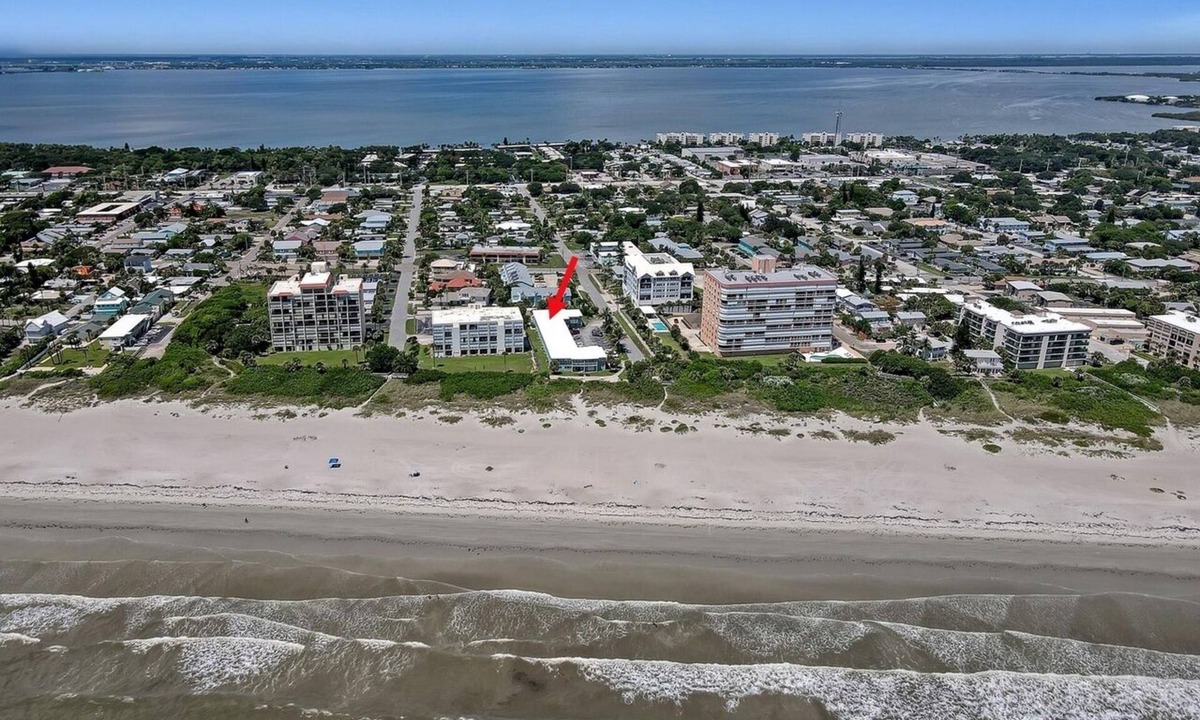 Port Canaveral Condo | Affordable 2BR Main floor unit RIGHT ON THE BEACH! 1 King & 2 Queen Beds!