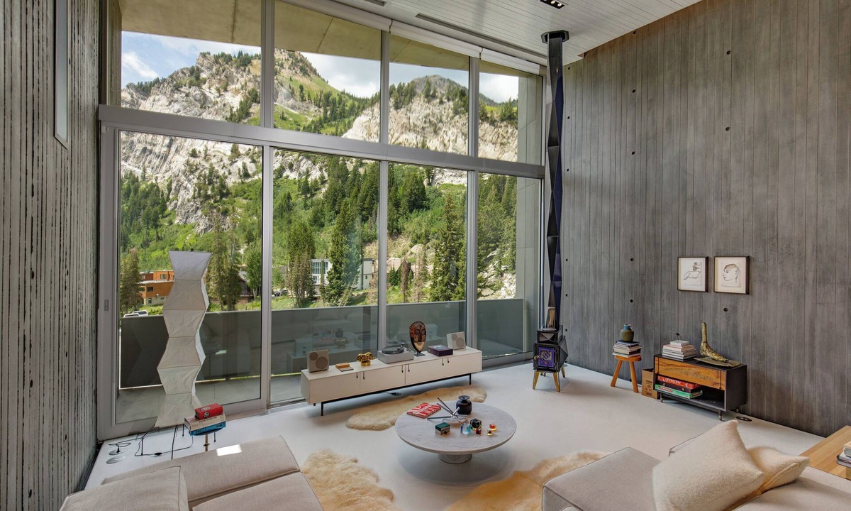 Salt Lake Mountain Resorts House | Architectural Gem by InvitedHome | Sauna, Patio, Firepit, Unique Location