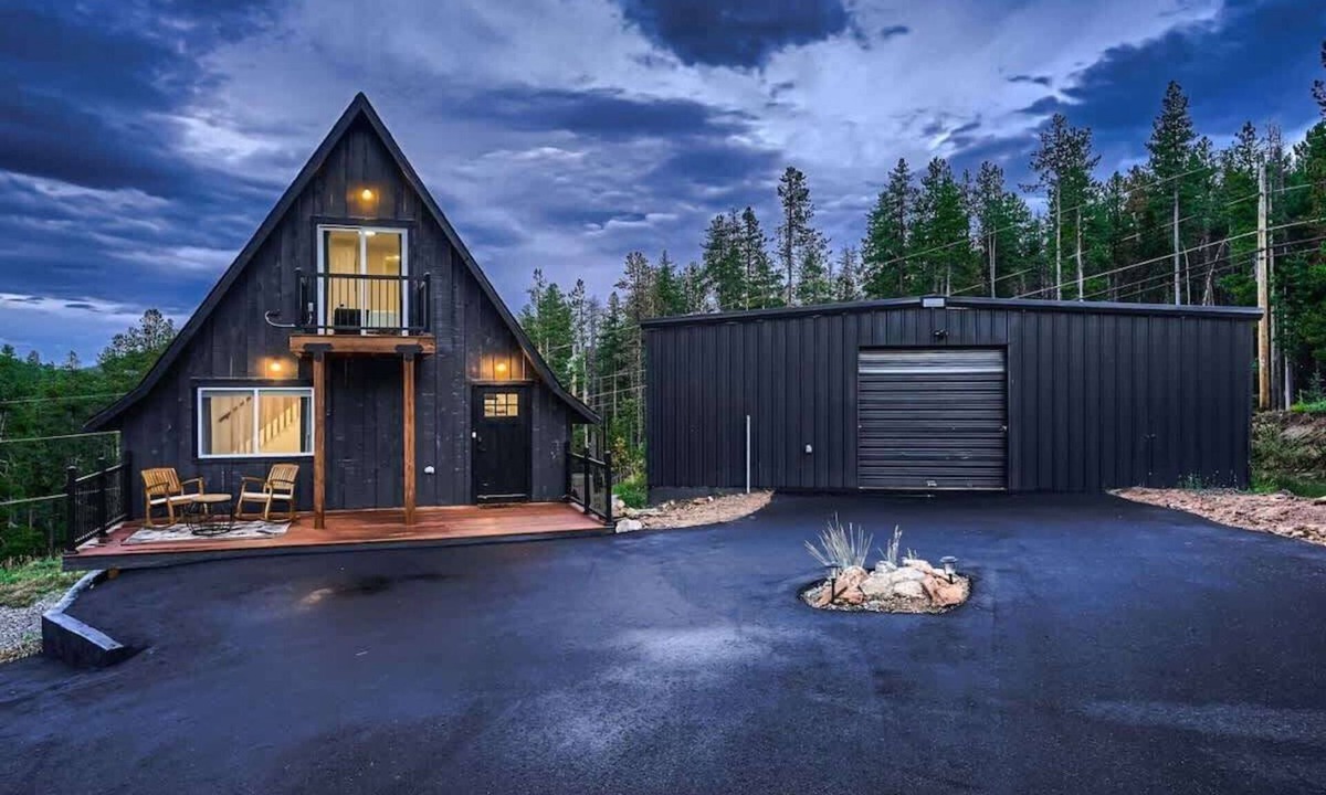 Shadow Mountain House | Aspen A-Frame Hot Tub Mountain Retreat Evergreen