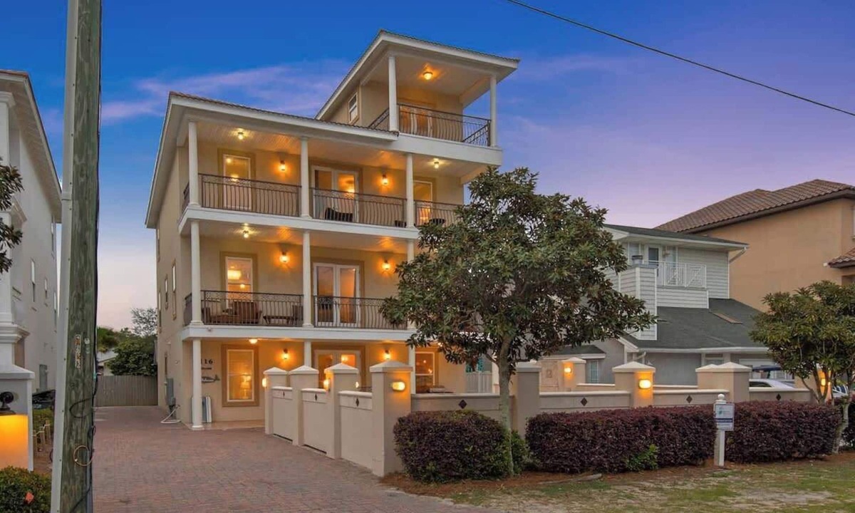 Frangista Beach House | Best Kept Sea-Cret | 3 Night FLASH DEAL 8/17-8/20! | Frangista Beach, Private Pool, 9 BR! | Free Beach Chairs, Game Room + Pet Friendly!