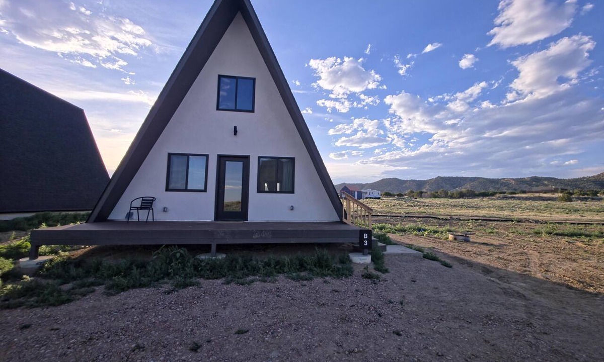 Penrose Cabin | Cabin 3 | Alpha Centauri - A-frame cabin with loft and full kitchen, sleeps six