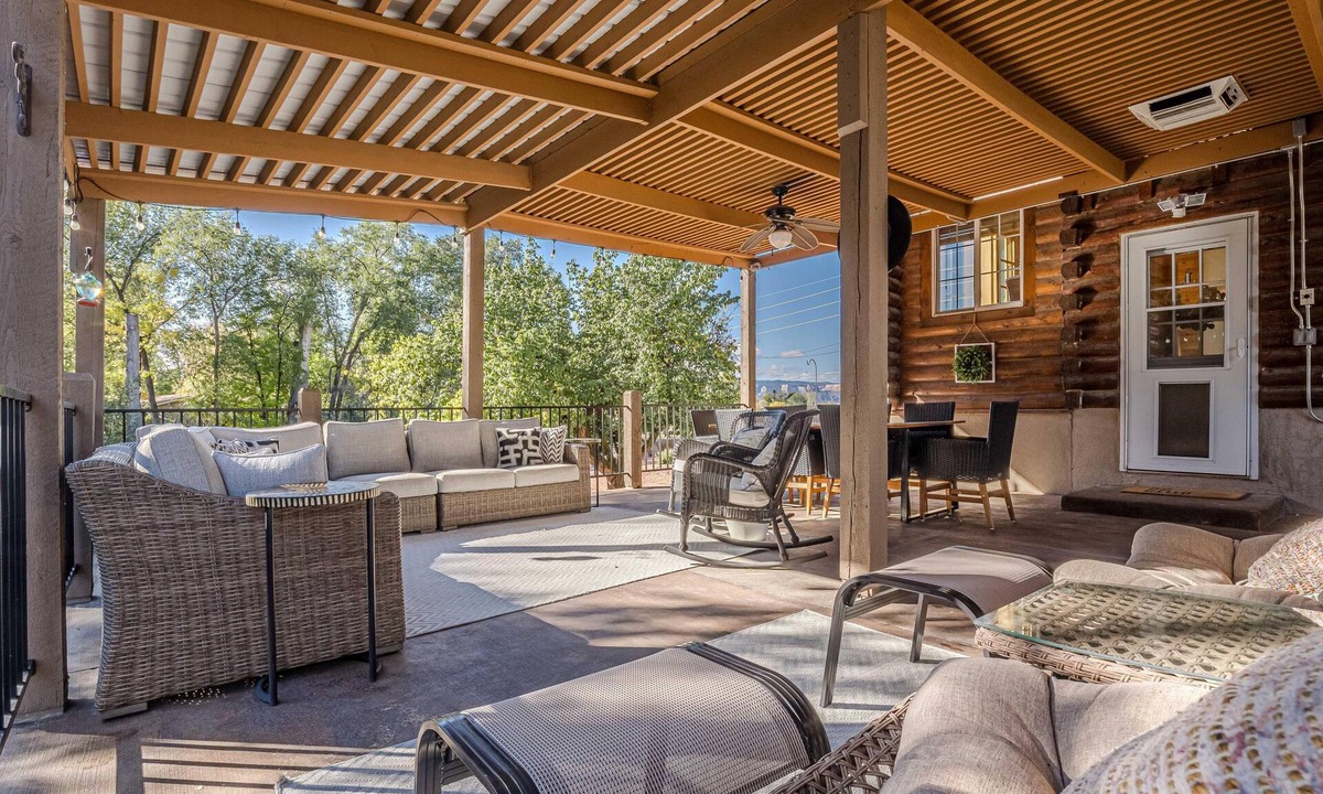 Grand Junction House | Cabin: Private Pool, Luxury Log Home