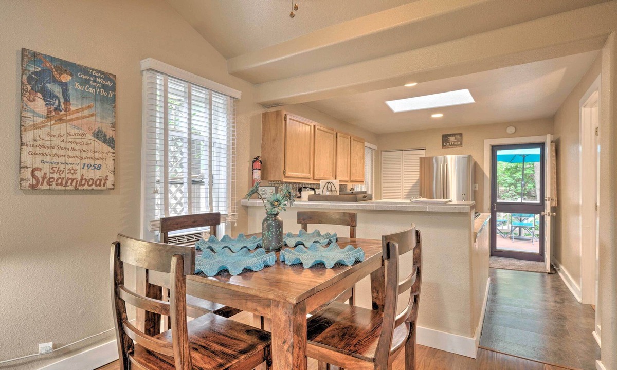 Manitou Springs Historic District Cottage | Creekside Home w/Patio, Walk to Manitou Incline!