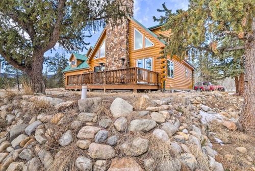 Warm Springs House | Deck & Dry Sauna! Fairplay 'High Creek Hideaway'