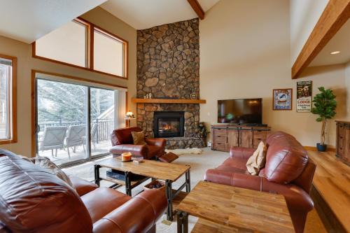 Keystone House | Deck + Mtn View: Keystone Townhome Near Resort!
