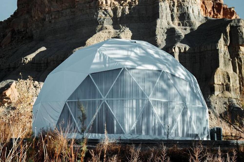 Torrey Cabin | Experience Luxury Underneath the Stars: Geodesic Dome Near Capitol Reef National Park, UT