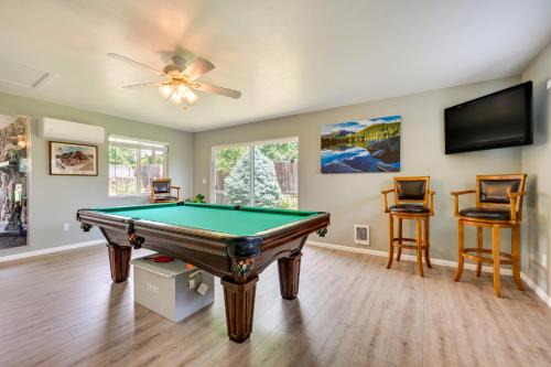 Westminster House | Game Room, Deck + Theater: Westminster Family Home