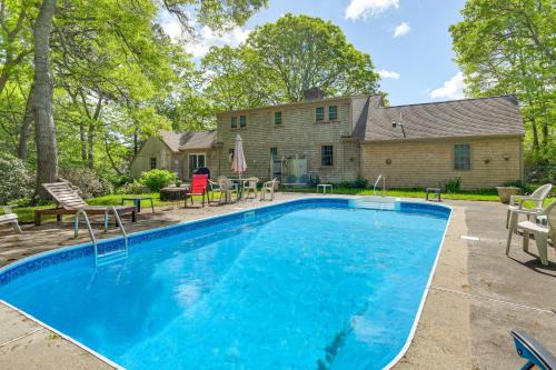 Centerville House | Game Room + Patio: Quiet Centerville Beach Base