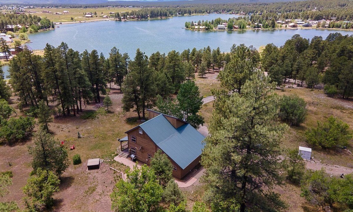 Lake Pagosa Park Cabin | Hot Tub! Secluded Cabin, overlook Lake Pagosa on 39 acres, No Neighbors!