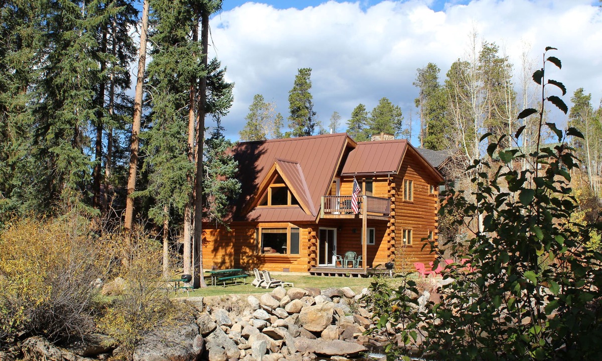 Grand Lake Cabin | Just Off Grand Lake on the North Inlet; Gorgeous View overlooking the Rapids