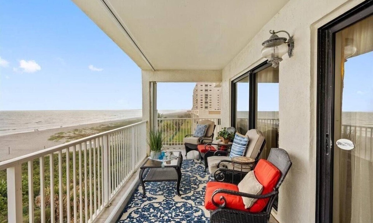 Cocoa Beach Condo | Luxurious 1800 sq ft 3 BR 2 BATH DIRECT Ocean Front Balcony end of summer rates