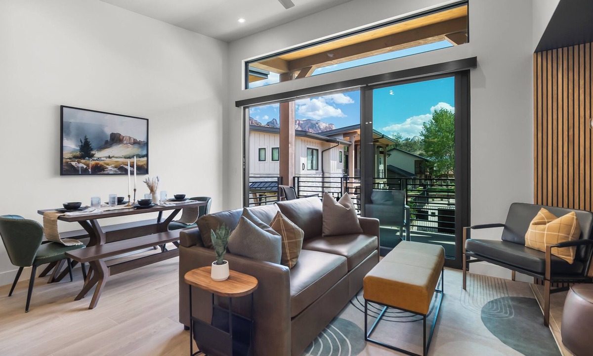 Zion National Park South Entrance Villa | Montclair Zion - a Stunning Luxury Villa, 2 Bed, 1 Bath Retreat with Balcony