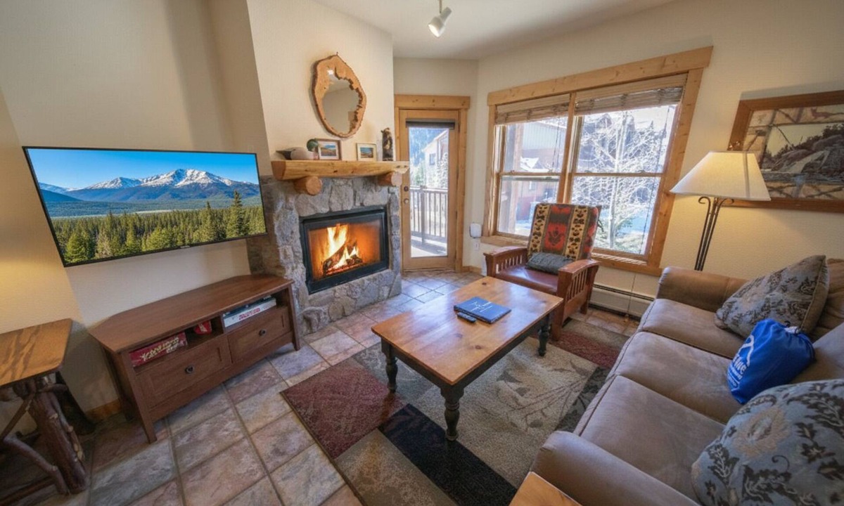 Mountain House Condo | Mountain Escape | Balcony, Bike Path & Views
