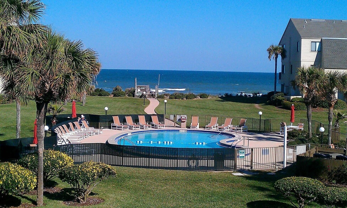 Crescent Beach Condo | Ocean view 2 bedroom, 2.5 bath townhouse.