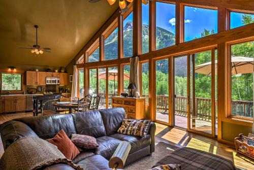 Carbondale House | Peaceful Marble, Colorado Home w/Deck & Mtn Views