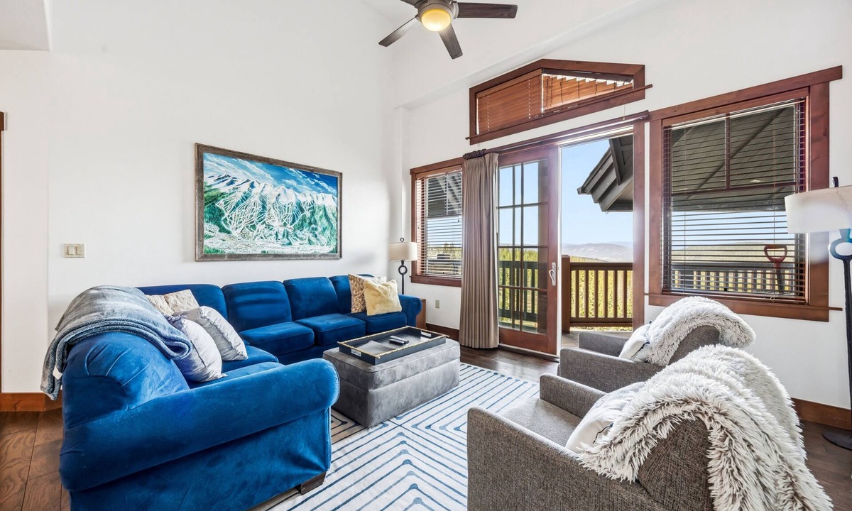 Peak 8 Condo | Penthouse at One Ski Hill Place — Peak 8 views