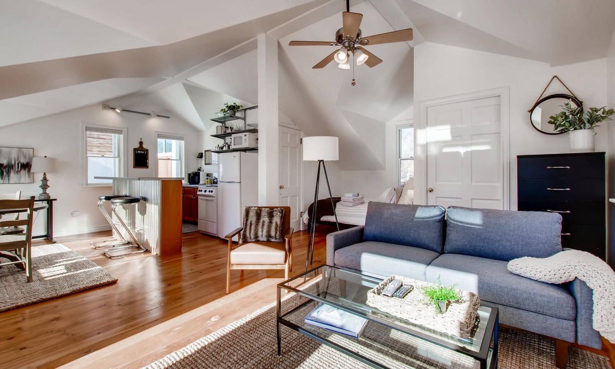 Old North Boulder House | Private Central Boulder Guest House w/Deck & Flatiron Views - 3 min to Pearl St