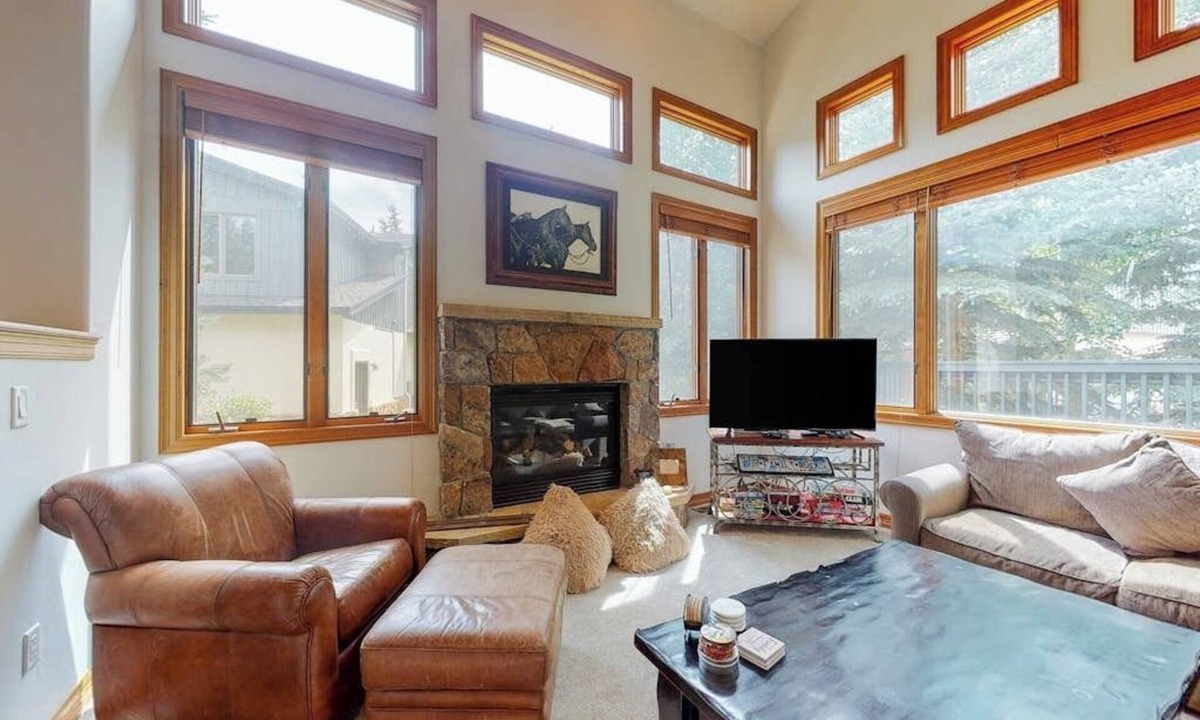 Edwards House | Quiet mountain retreat with deck, fireplace, central AC, & W/D - near ski lifts