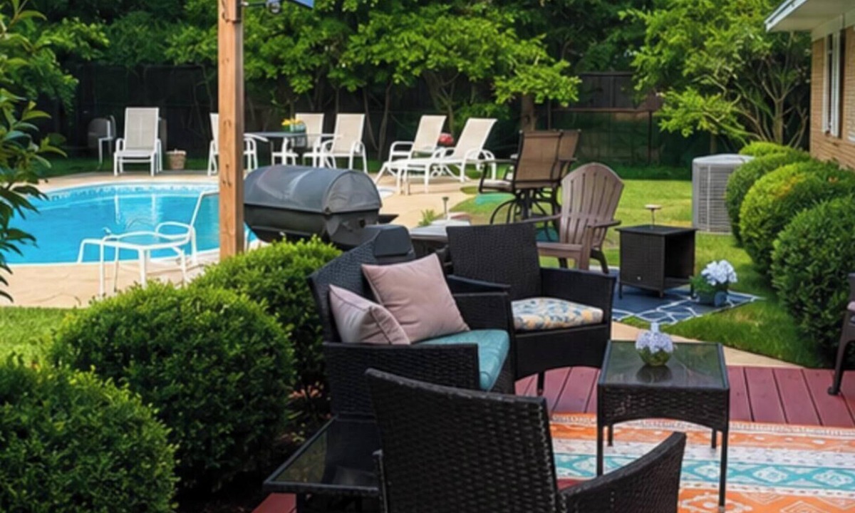 Lake Lorraine House | Remodeled House with Pool on Quiet cul-de-sac! Walk to beach on Bay!