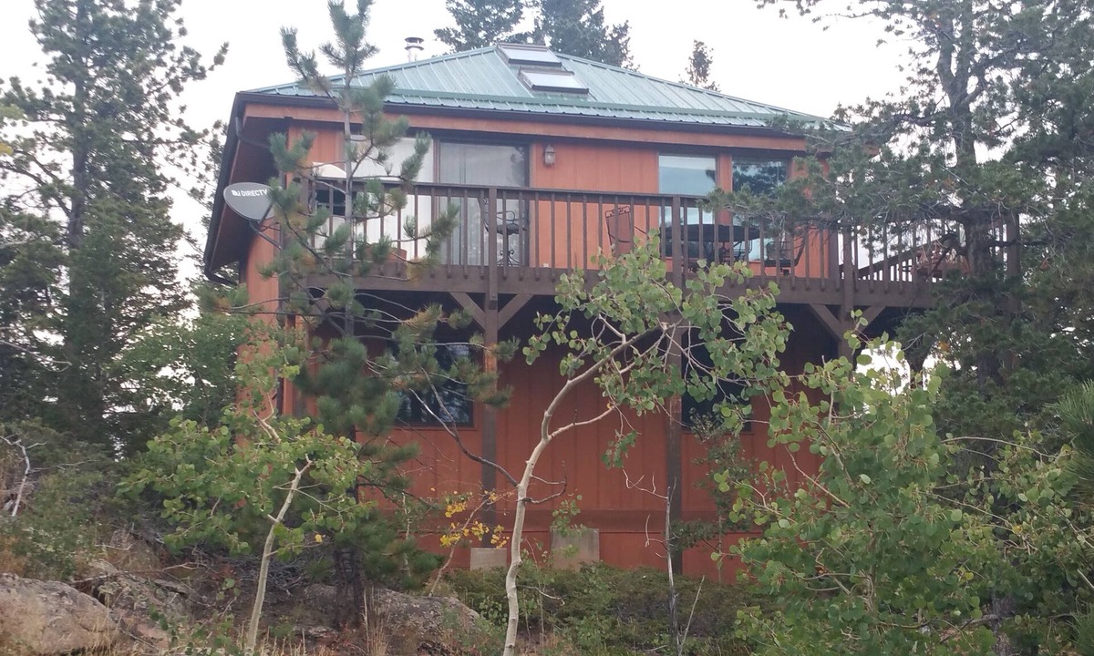Red Feather Lakes Cabin | Secluded 2 story mountain home, trees and views. 3 BR/2 BA - ESCAPE THE HEAT!