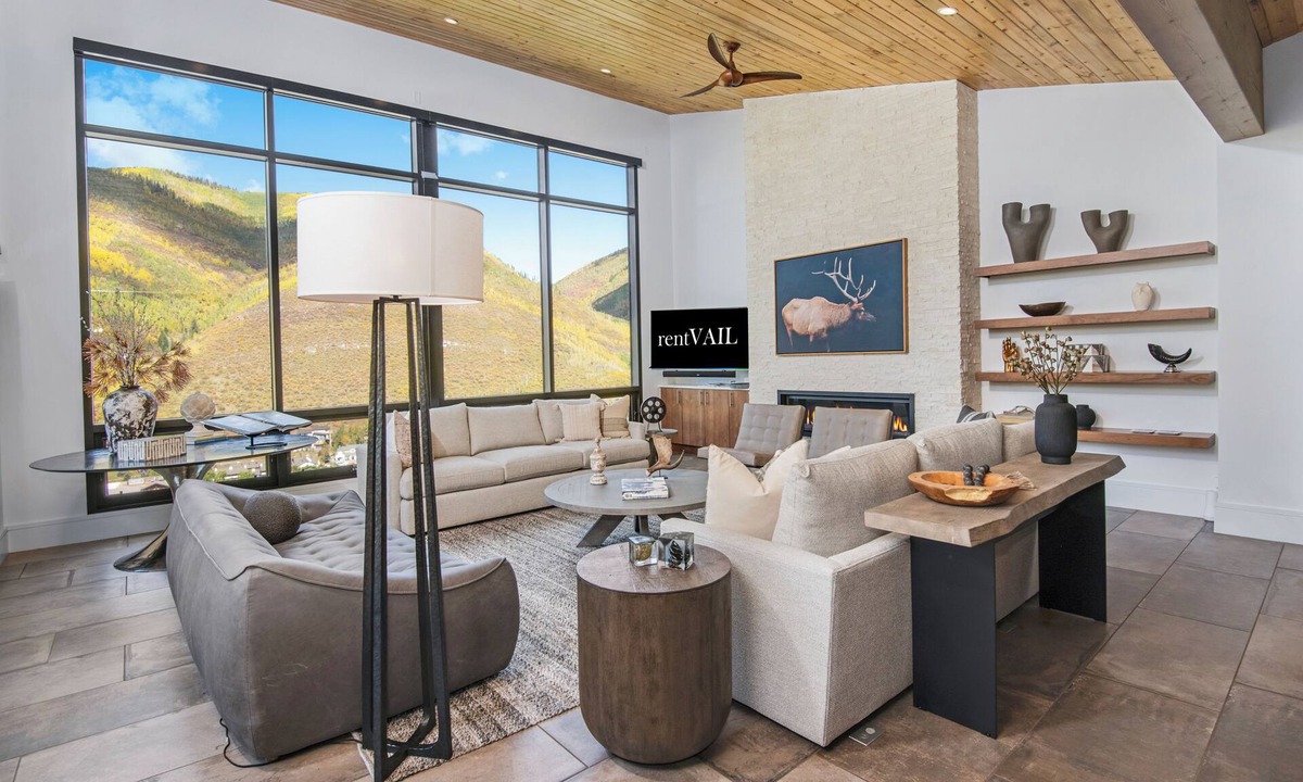Highland Meadows House | Sequoia Chalet | 5BR Vail Luxury Retreat, AC, Hot Tub, Views