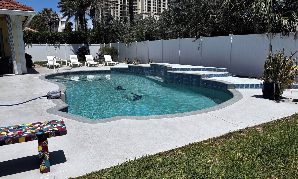 Singer Island House | Singer Island Beach Oasis: Heated Pool, Privacy Fence & Open Concept