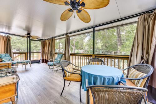 Salt Springs House | Steps to Lake Kerr: Home w/Pool & Hot Tub Access!
