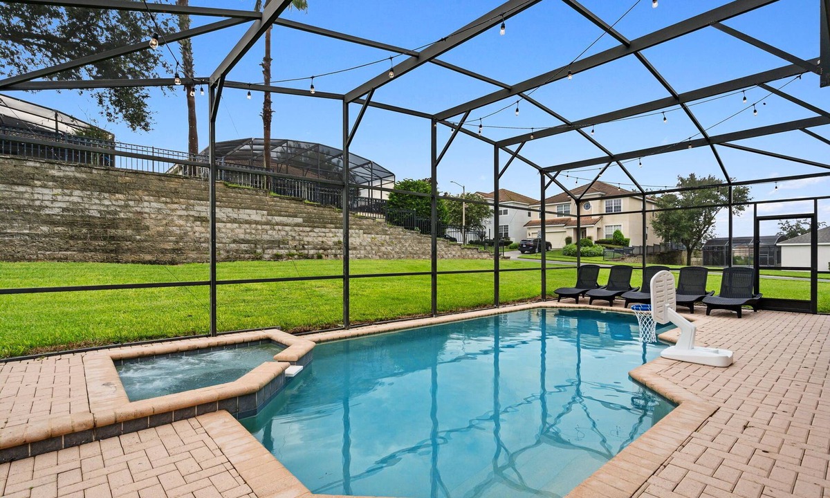 Windsor Hills House | Stunning 6BR Villa with Pvt Pool, Outdoor Kitchen, and Entertainment Paradise