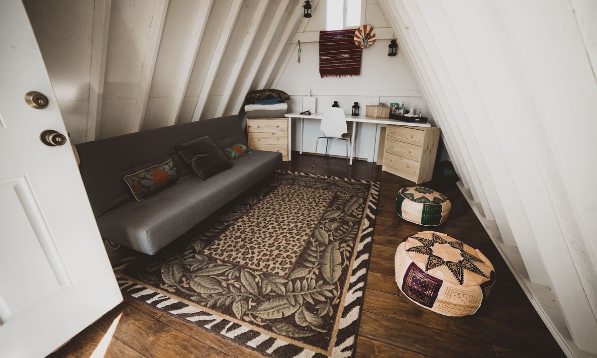 Fairview Cabin | Tiny A-Frame and 6 acres for camping up in the mountains.
