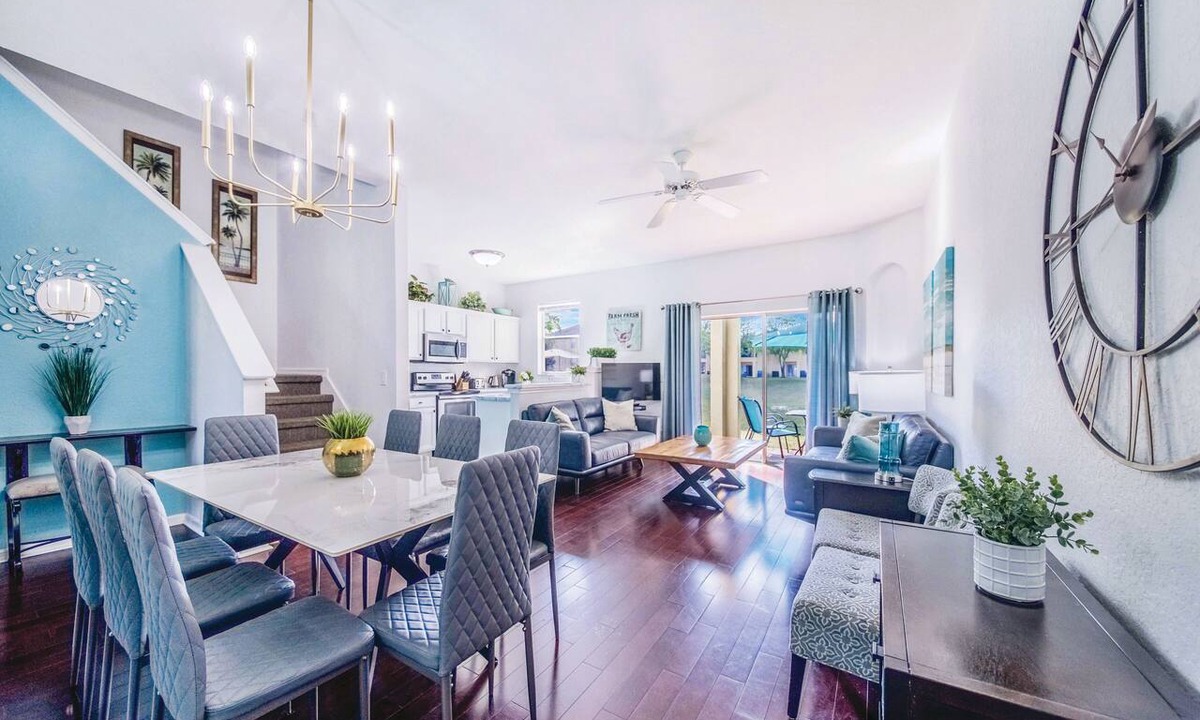 Regal Palms House | TROPICAL RESORT! 3 Pools, Lazy River, Water Slide +more! 4 BED/3 BATH