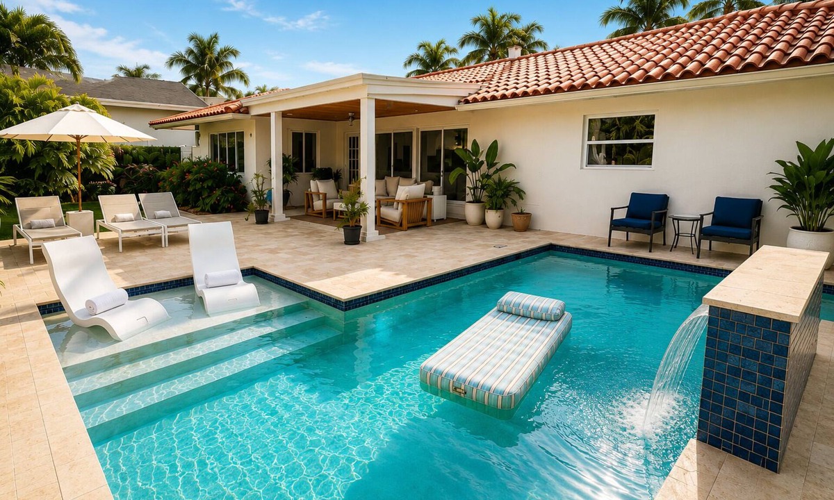 Lauderdale Beach House | Ultimate Beach Bungalow steps from ocean. Come Enjoy a Family Beach Vacation