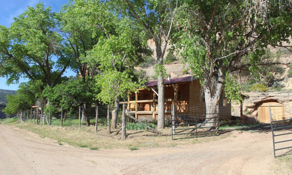 Monticello Cabin | Vineyard views from our cozy Montezuma Cabin