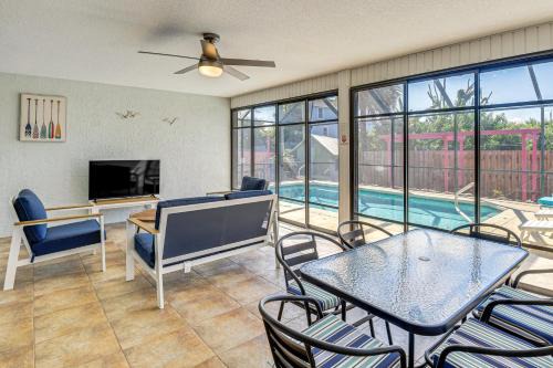 Marineland Acres House | Walk to Beach! Palm Coast Oasis w/Pool