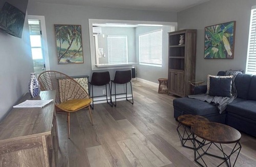 North Beach Apartment | 2 Coastal Units Walk to Beach Patio & Parking