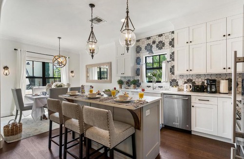 Old Northwood Historic District House | 4BR Gated Compound w Guest House & BBQ