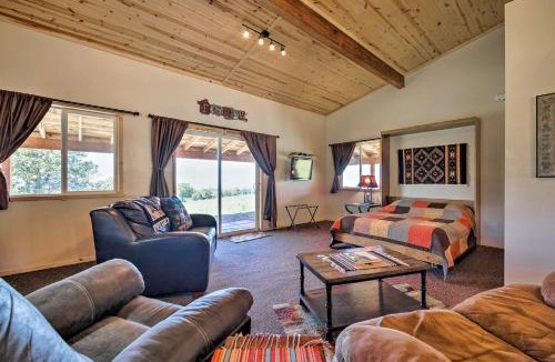 Spanish Valley Apartment | 5-Acre Moab Studio w/BBQ & Stunning Mtn Views