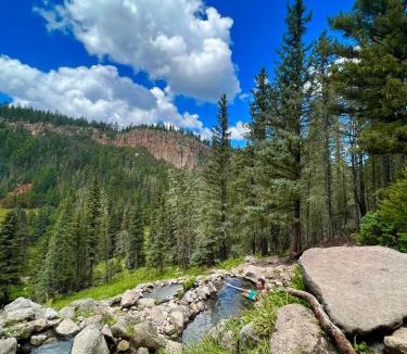Jemez Springs House | 70s Mountain Cabin Near San Antonio Hot Springs