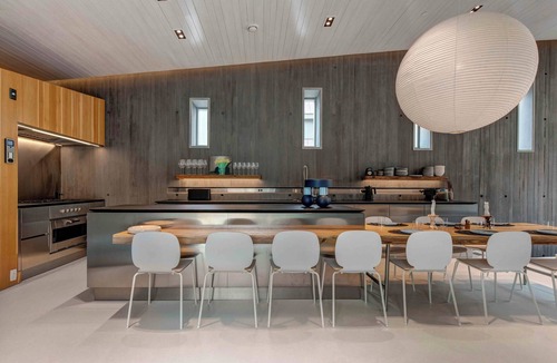 Salt Lake Mountain Resorts House | Architectural Gem by InvitedHome | Sauna, Patio, Firepit, Unique Location
