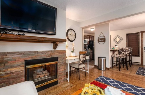 Steamboat Springs Condo | August Monthly Rates! Summer Pool + Hot Tub-Grill-W/D in Unit-Walk to Mtn/Steps to Free Town Bus