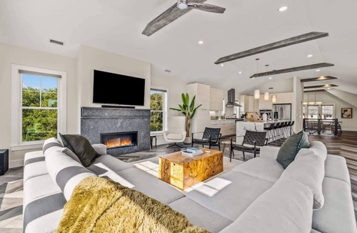 Whalehead Beach House | Aurora Elevator Theater Rec Room, Pool & Hot Tub