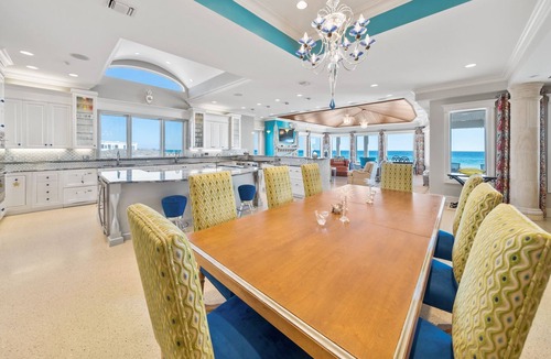 Four Mile Village House | "Beach Castle" | Private Beachfront home with heated pool, ping pong & pool table!