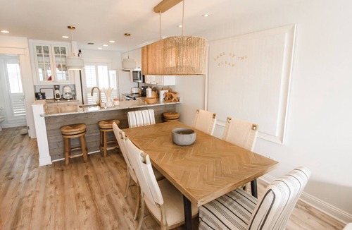Seagrove Beach House | Beach Front Townhome on the Gulf! Huge Deck, Heated Pool