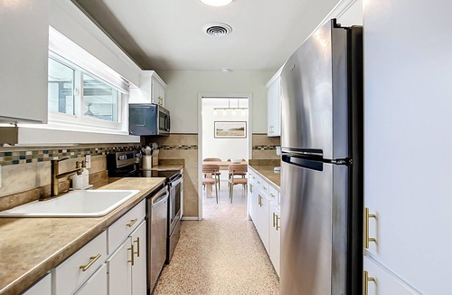 Golden Beach House | Beach House Oasis - Steps from Ocean Access