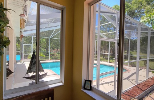Spring Hill House | Beautiful 4 BR-2.5 Bath w/Office, On Golf Course Pool & Hot Tub Dog Friendly!