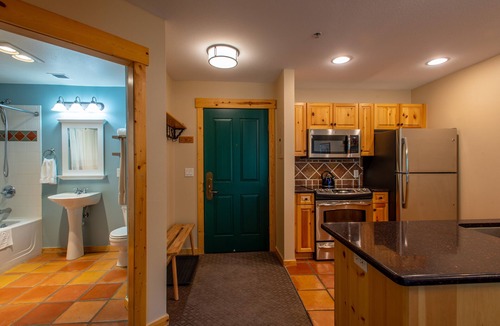 Copper Mountain Village Condo | Beautiful one bedroom condo steps from the American Flyer Lift.