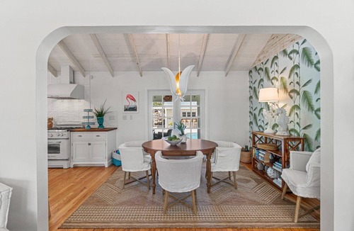 Parrot Cove House | Beautiful Remodeled Cottage w/heated pool and spa, 1 mile from beach!
