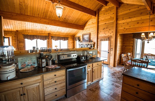 Estes Park Cabin | BEST VIEW in Estes Park! 2nd of 2 adjacent STUNNING cabins on Lake Estes #3449