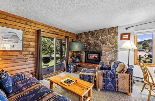 Clark Cabin | Big Horn - On the Elk River with view of Mt. Zirkel